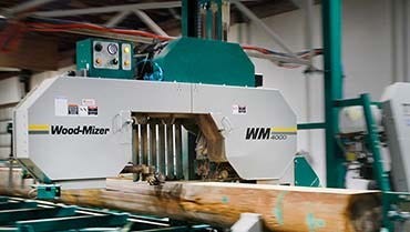 The First WM4000 Sawmill Installation in Romania